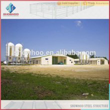 environmental controlled automatic steel prefabricated building poultry broiler house